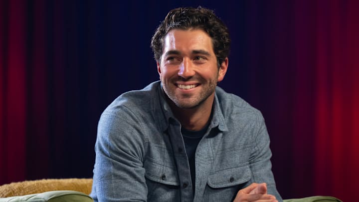 THE BACHELOR - Ò2803Ó Joey is joined by familiar faces when the ASKN ladies offer to help find his Mrs. Right. Later, James Blake and Pam Shriver serve up a tennis date like no other. Plus, a romantic one-on-one and a heated conversation in the mansion both make waves. MONDAY, FEB. 5 (8:00-10:01 p.m. EST), on ABC. (Disney/John Fleenor)
JOEY GRAZIADEI