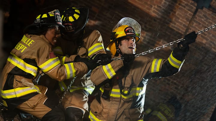 9-1-1: NASHVILLE  on ABC - HAILEY KILGORE, HUNTER MCVEY