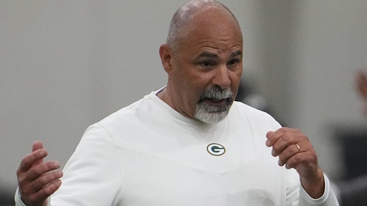 Former special teams coordinator Rich Bisaccia is shown during Green Bay Packers minicamp Tuesday, June 7, 2022 in Green Bay, Wis.