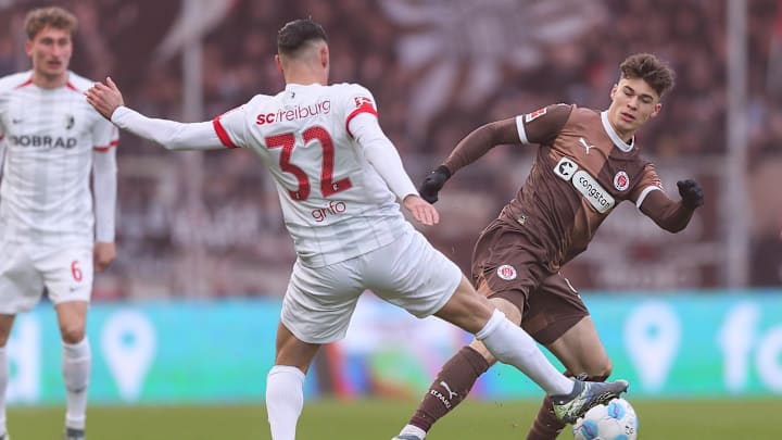 Noah Weißhaupt (rechts) will den SCF verlassen