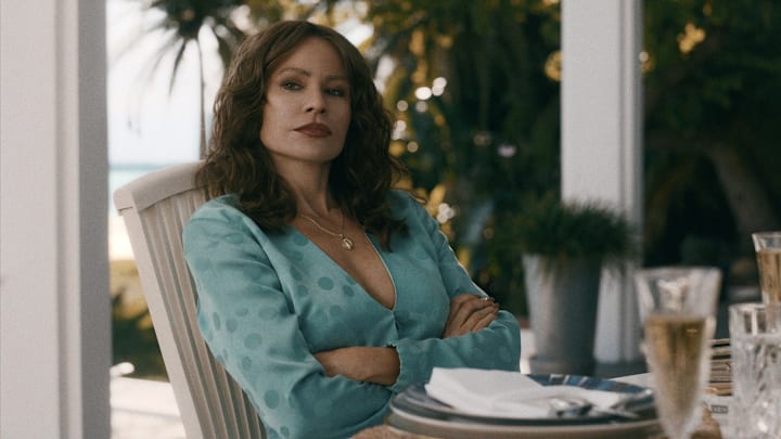 Griselda. Sofia Vergara as Griselda in episode 103 of Griselda. Cr. Courtesy of Netflix © 2023