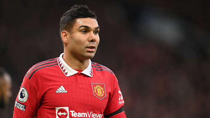 Casemiro was sent off against Crystal Palace