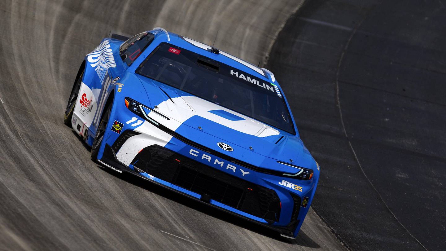 Denny Hamlin On Cup Pole At Nashville After Mother Nature Intervenes