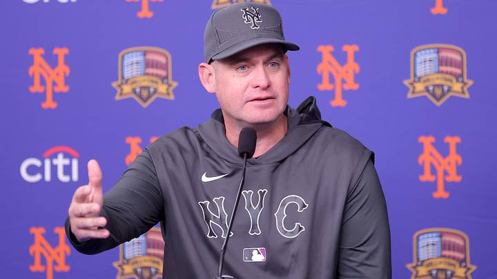 New York Mets manager Carlos Mendoza.