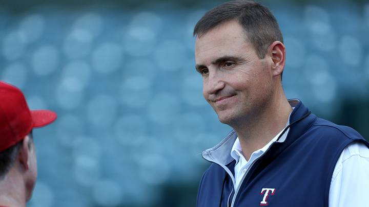 Texas Rangers General Manager Chris Young. Credit: Kiyoshi Mio-USA TODAY Sports Texas Rangers General Manager Chris Young. Credit: Kiyoshi Mio-USA TODAY Sports