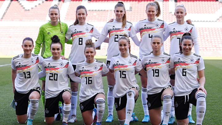 Die DFB-Frauen beim Arnold Clark Cup