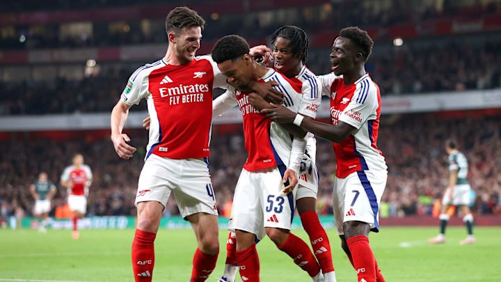 Arsenal beat Bolton 5-1 last time out
