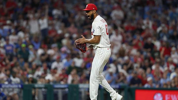 Philadelphia Phillies pitcher Cristopher Sánchez has been dominant for the last month. Philadelphia Phillies pitcher Cristopher Sánchez has been dominant for the last month.