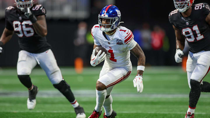 New York Giants wide receiver Malik Nabers.