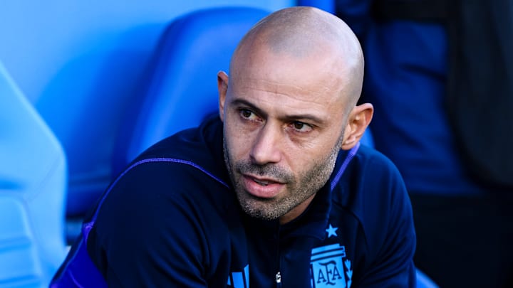 Javier Mascherano has become a coach since retiring Javier Mascherano has become a coach since retiring