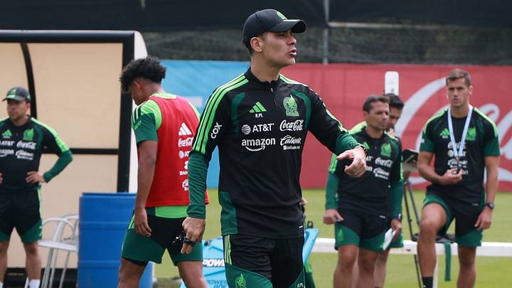 Training Session Of The Mexican National Football Team In Mexico City Training Session Of The Mexican National Football Team In Mexico City