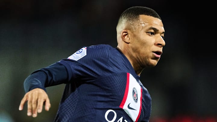 Kylian Mbappe con el PSG