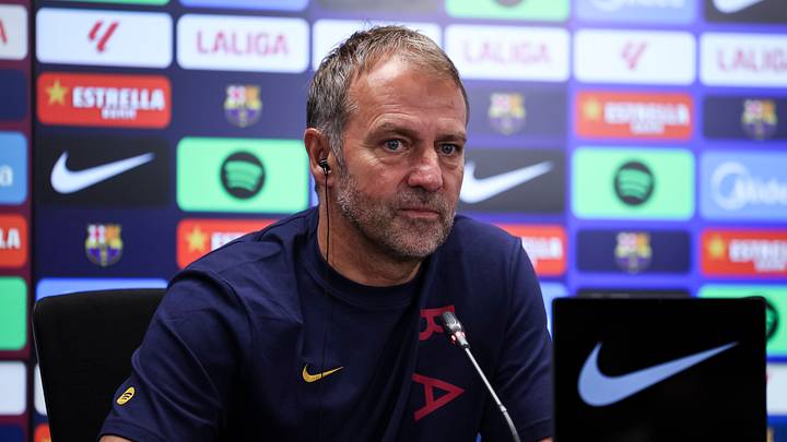 Fc Barcelona Training And Press Conference - Laliga Ea Sports Fc Barcelona Training And Press Conference - Laliga Ea Sports
