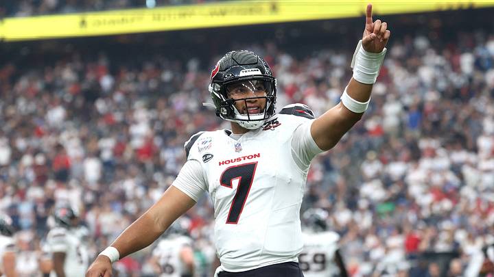 C.J. Stroud and the Texans are favorites in Tennessee. C.J. Stroud and the Texans are favorites in Tennessee.