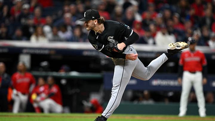 Chicago White Sox pitcher Sean Burke.