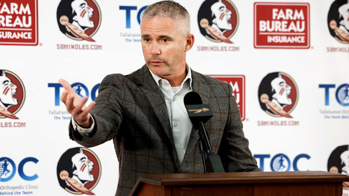 Florida State Head Football Coach Spring Football Press Conference