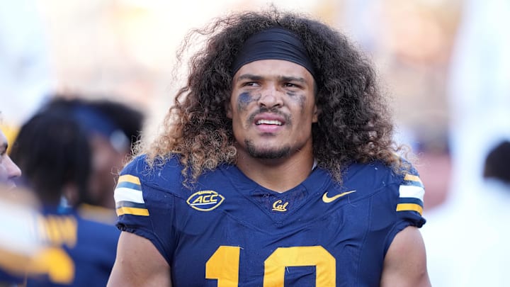California Golden Bears linebacker Teddye Buchanan during the fourth quarter against the UC Davis Aggies.