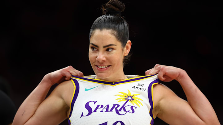 Los Angeles Sparks guard Kelsey Plum has parted ways with Under Armour.