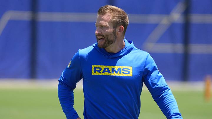 Los Angeles Rams coach Sean McVay. Los Angeles Rams coach Sean McVay.