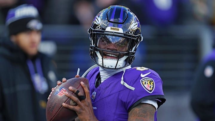 Baltimore Ravens quarterback Lamar Jackson on Jan 4, 2025. Baltimore Ravens quarterback Lamar Jackson on Jan 4, 2025.