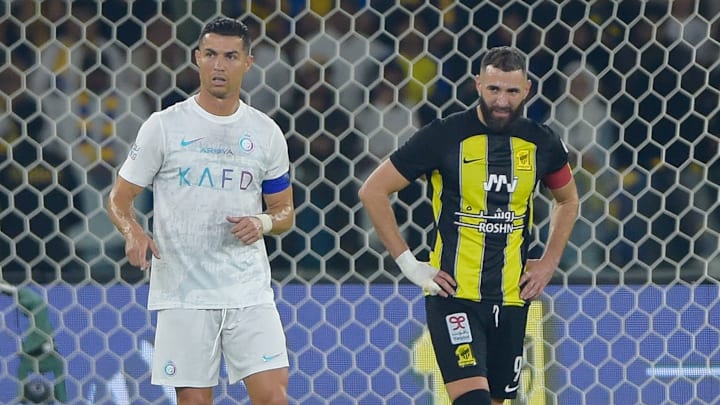 Cristiano Ronaldo y Karim Benzema Cristiano Ronaldo y Karim Benzema