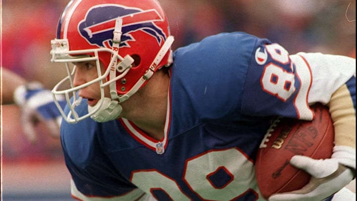 File photo: Steve Tasker of the Buffalo Bills