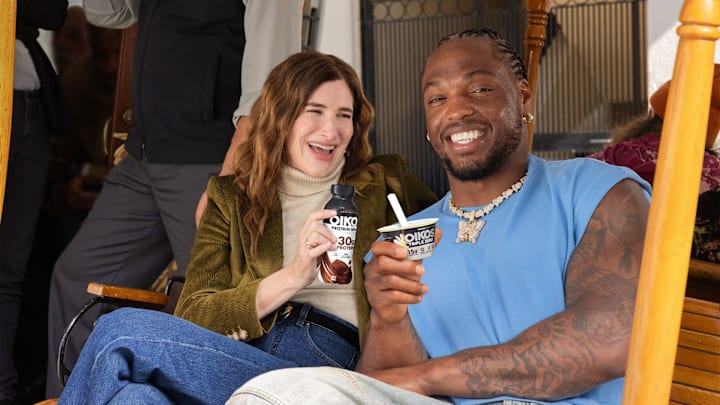 Kathryn Hahn and Derrick Henry for OIKOS.