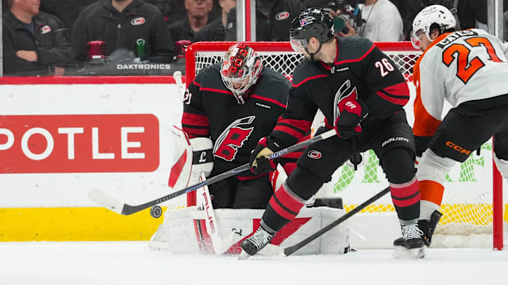 Frederik Andersen and the Hurricanes are big favorites at home.