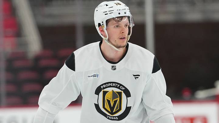 Jun 1, 2026; Raleigh, North Carolina, USA; Vegas Golden Knights right wing Pavel Dorofeyev (16) skates during the practice during media day for the 2026 Stanley Cup Final at Lenovo Center. Mandatory Credit: James Guillory-Imagn Images Jun 1, 2026; Raleigh, North Carolina, USA; Vegas Golden Knights right wing Pavel Dorofeyev (16) skates during the practice during media day for the 2026 Stanley Cup Final at Lenovo Center. Mandatory Credit: James Guillory-Imagn Images