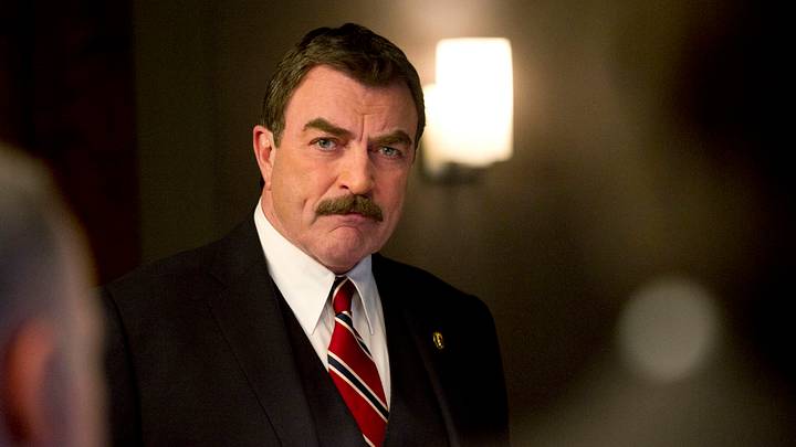 "Mother's Day" -- Frank (Tom Selleck) must race against the clock trying to stop a biological terror attack on New York City, all while keeping it a secret from his family during their most sentimental holiday, MotherÃ¢ÂÂs Day, on BLUE BLOODS, Friday, May 11 (10:00-11:00 PM, ET/PT) 2012 on the CBS Television Network. Photo: John P. Filo/CBS ÃÂ©2012 CBS Broadcasting Inc. All Rights Reserved.