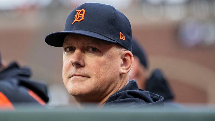 Detroit Tigers manager A.J. Hinch (14) in the dugout. Credit: John Hefti-Imagn Images Detroit Tigers manager A.J. Hinch (14) in the dugout. Credit: John Hefti-Imagn Images