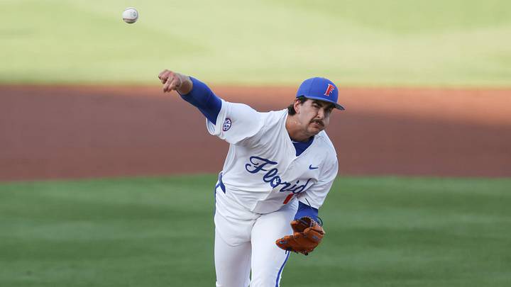 Florida pitcher Liam Peterson.