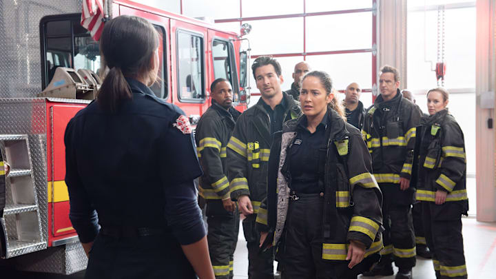 STATION 19 - ÒWith So Little To Be Sure OfÓ - With both VicÕs job and Crisis One in jeopardy, a flashback shows how the program has changed the lives of the team and the local community. Meanwhile, Ben keeps a secret from Bailey. THURSDAY, MAY 2 (10:01-11:00 p.m. EDT) on ABC. (Disney/Bonnie Osborne) 
BORIS KODJOE, JAY HAYDEN, JAINA LEE ORTIZ, JOSH RANDALL, DANIELLE SAVRE