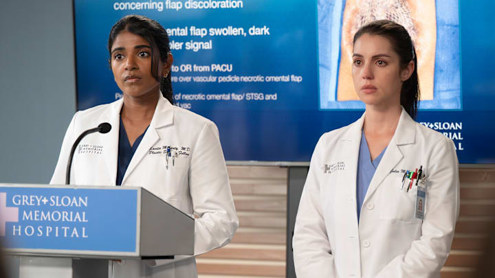 GREY’S ANATOMY - “Love the Way You Lie” - ABC. ANITA KALATHARA, ADELAIDE KANE