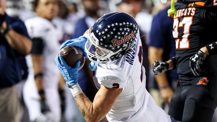 Denton Ryan and Aledo clash in a Texas Class 5A high school football showdown on Friday, Oct. 4, 2024.