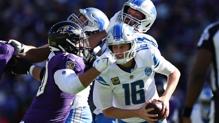 Detroit Lions v Baltimore Ravens