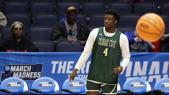 Colorado State Rams guard Isaiah Stevens.