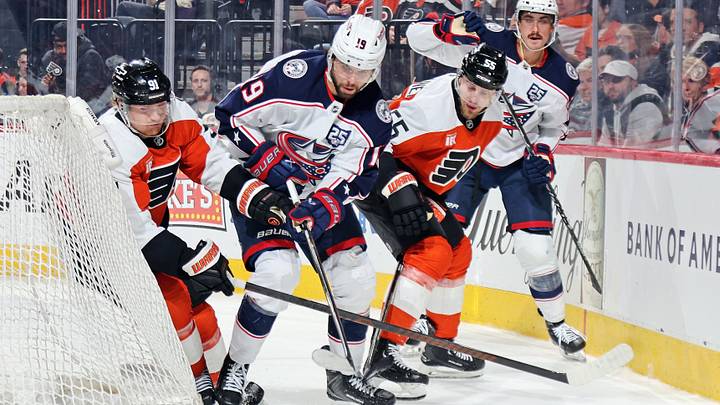 Columbus Blue Jackets v Philadelphia Flyers Columbus Blue Jackets v Philadelphia Flyers