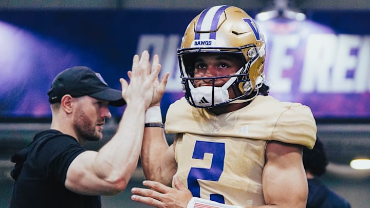 Demond Williams Jr. looked confident in spring ball. 