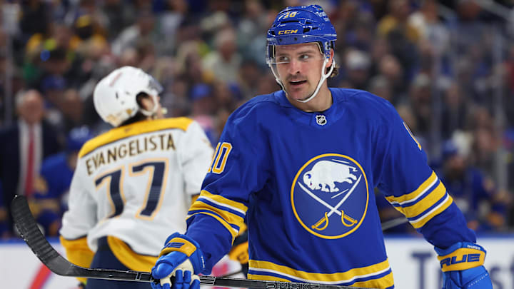 Buffalo Sabres center Sam Carrick