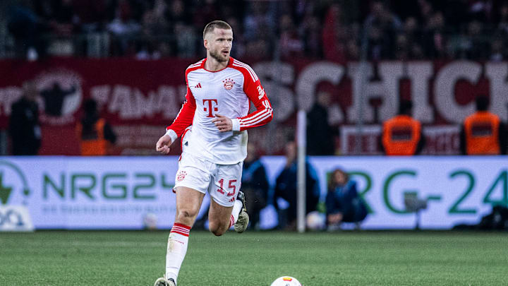 Eric Dier in action for Bayern Munich.