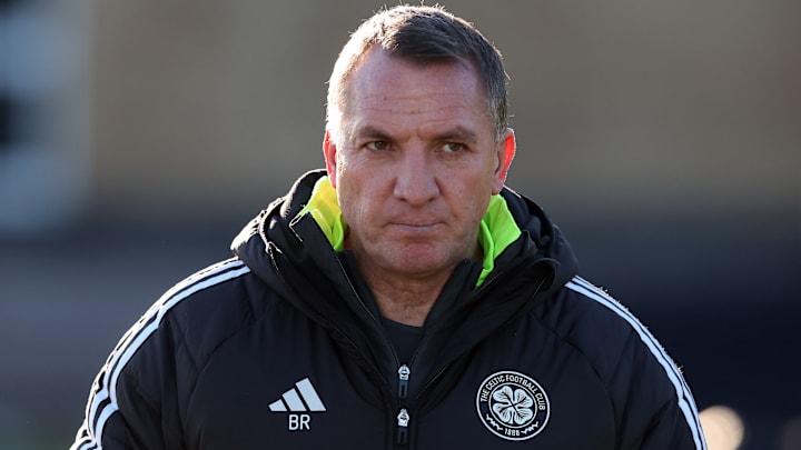 Celtic FC Training Session And Press Conference - UEFA Champions League 2024/25 League Phase MD8