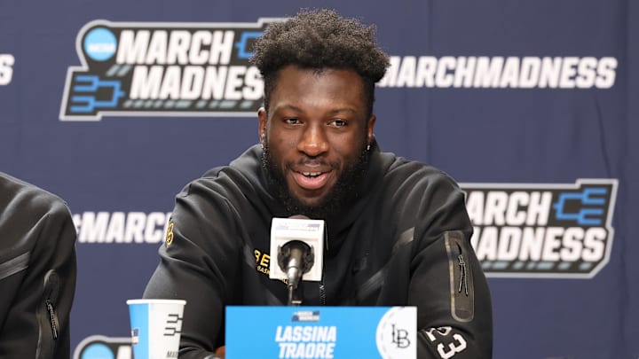 Forward Lassina Traore.