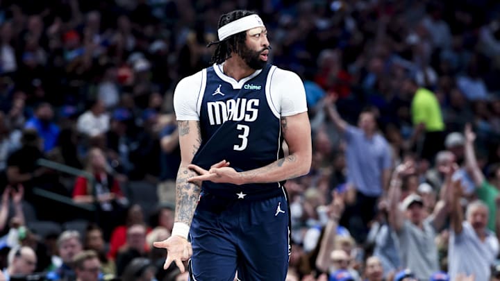 Dallas Mavericks forward Anthony Davis.