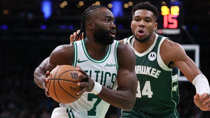 Jaylen Brown has been linked to the Giannis Antetokounmpo trade on Kalshi Jaylen Brown has been linked to the Giannis Antetokounmpo trade on Kalshi