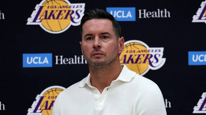 Sep 24, 2026; Los Angeles, CA, USA; Los Angeles Lakers head coach JJ Redick speaks to the media during a press conference at UCLA Health Training Center. Mandatory Credit: Kiyoshi Mio-Imagn Images Sep 24, 2026; Los Angeles, CA, USA; Los Angeles Lakers head coach JJ Redick speaks to the media during a press conference at UCLA Health Training Center. Mandatory Credit: Kiyoshi Mio-Imagn Images