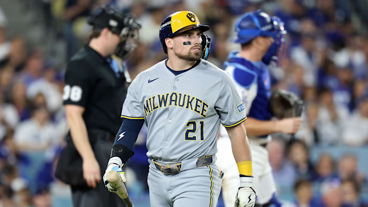 National League Championship Series - Milwaukee Brewers v Los Angeles Dodgers - Game Four