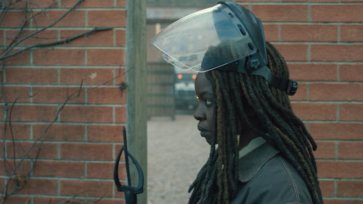 Danai Gurira as Michonne - The Walking Dead: The Ones Who Live _ Season 1, Episode 3 - Photo Credit: AMC