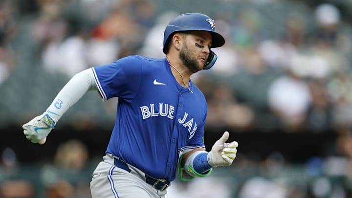 Bo Bichette's red-hot July offers upside against a rookie pitcher on Tuesday.