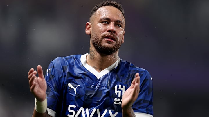 Neymar at Al Ain v Al-Hilal - AFC Champions League Elite West Region